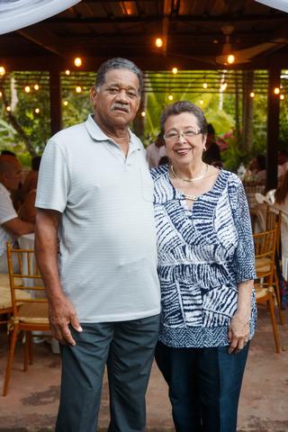 Carlos Figueroa y Doña Hilda / Foto por: Cheery Viruet